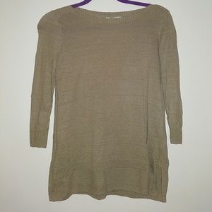 MADEWELL sweater shirt linen xs